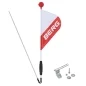 Preview: Berg safety flag XL for BFR, BFR-3, XXL & E-BFR (incl. bracket)